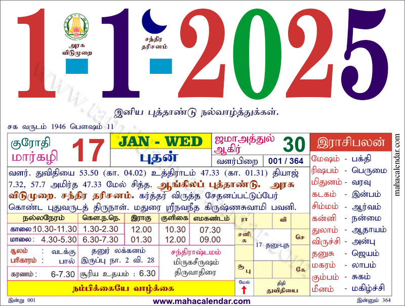 Image for 01/01/2025